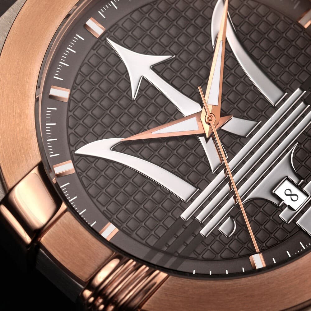 Maserati Potenza – Orologio Uomo Silver & Rose Gold (R8853108007) - 5