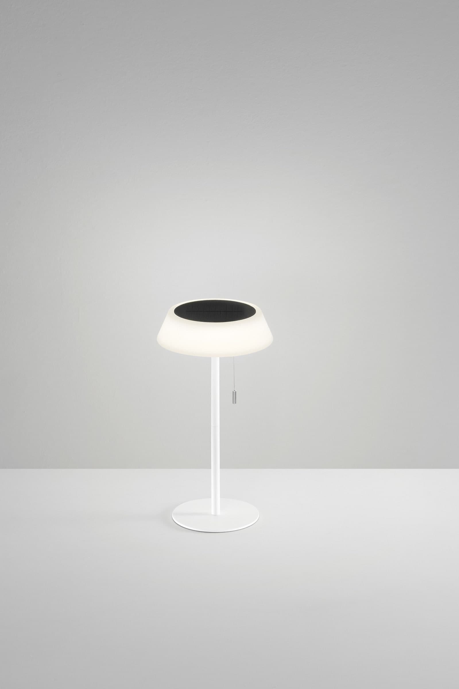 LAMPADA DA TAVOLO SOLARE RICARICABILE LED JIN BIANCA 1,2W CCT DIMM. IP54 D170XH320MM - 2