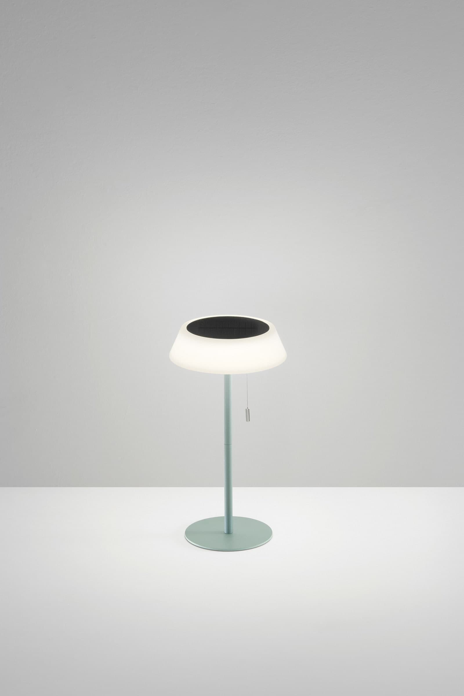 LAMPADA DA TAVOLO SOLARE RICARICABILE LED JIN VERDE 1,2W CCT DIMM. IP54 D170XH320MM - 2