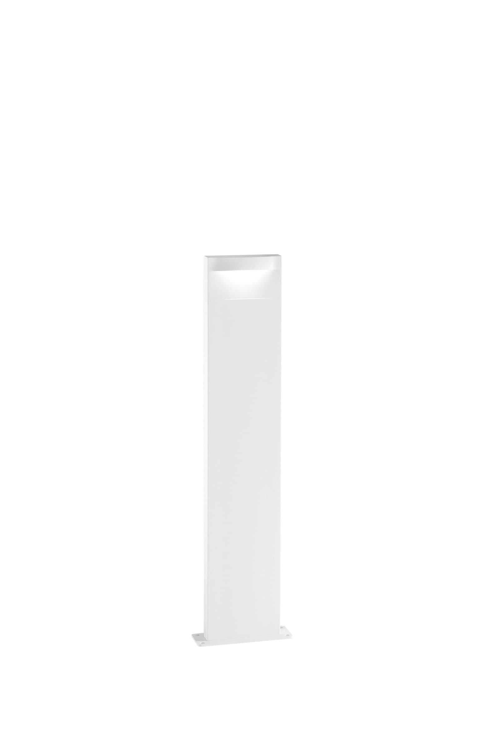 PALETTO LED MOBULA BIANCO IN ALLUMINIO 8W 1100LM 3000K IP65 280X195X745MM
