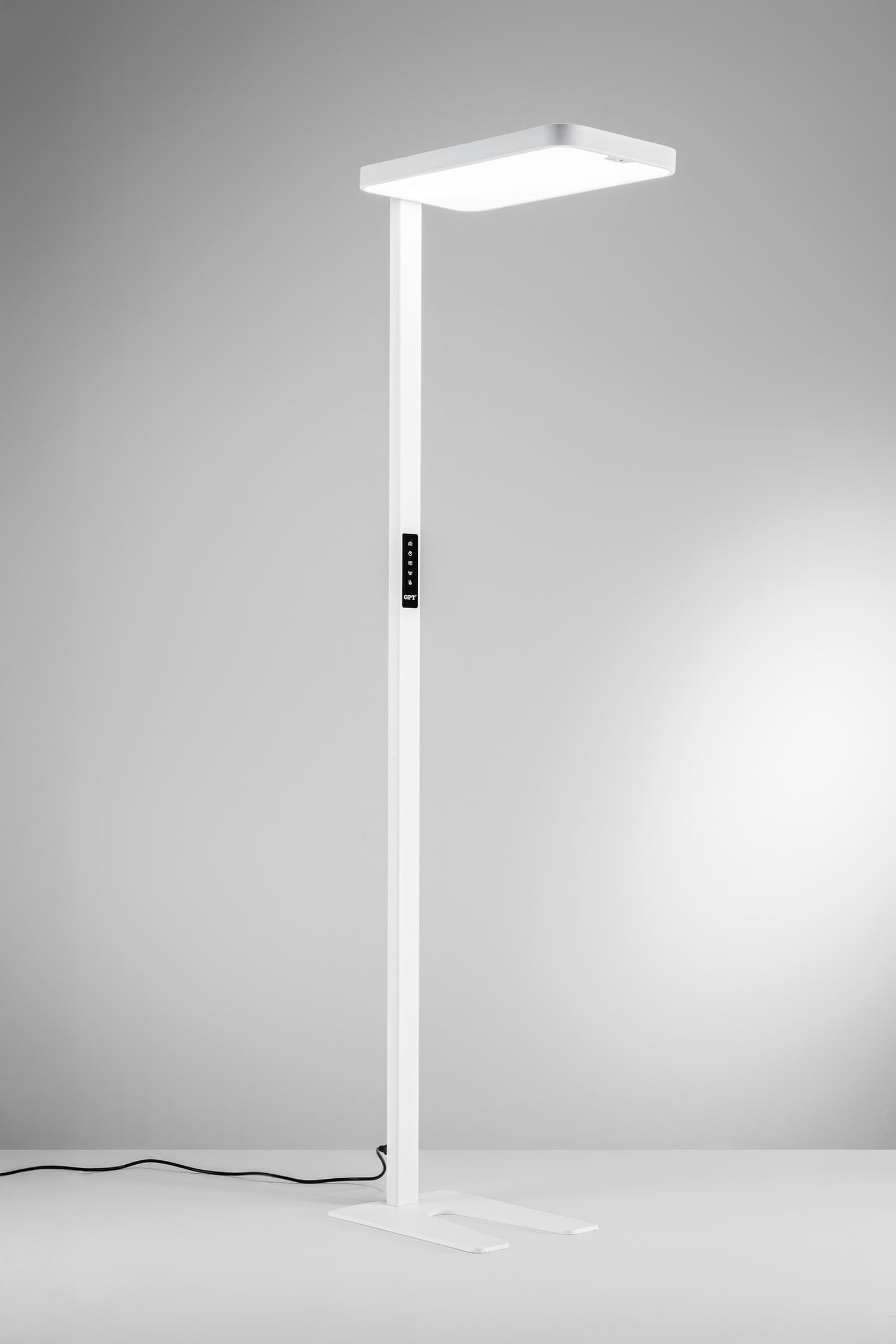 PIANTANA LED STEWART BIANCA CON SENSORE DI LUMINOSITA’ E RADIOCOMANDO 100W IP20 - 2