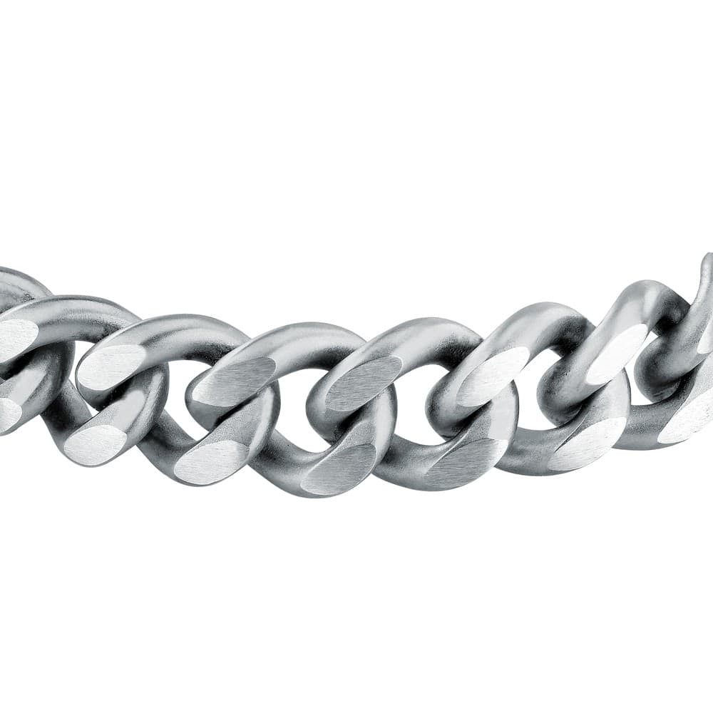 Bracciale Uomo Sector Bold in Acciaio Maglia Grossa (SAXS04) - 2