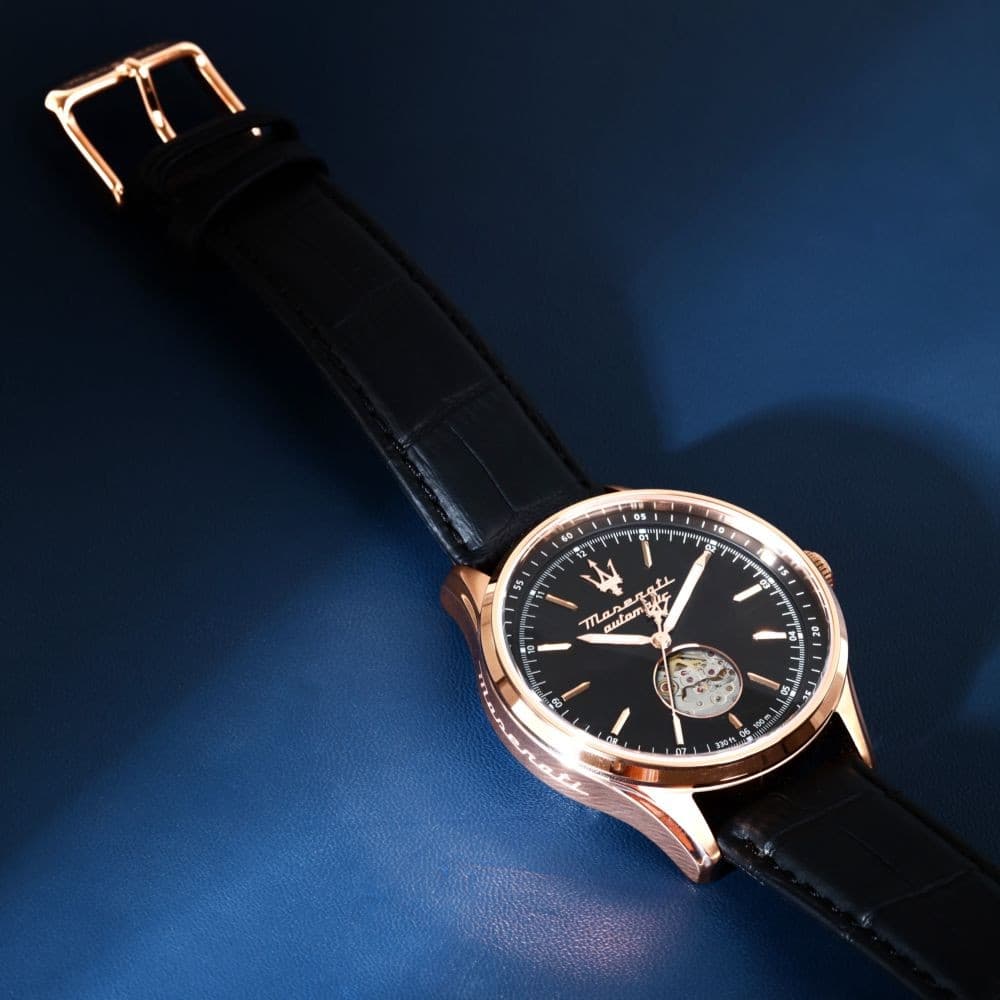Maserati Sorpasso – Orologio Automatico Nero e Rose Gold (R8821124001) - 5