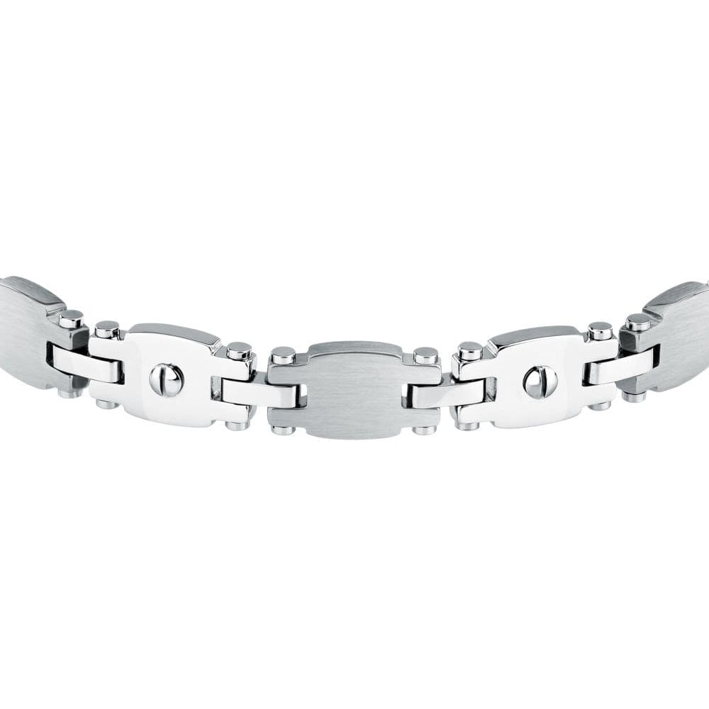 Bracciale Sector Energy Uomo Acciaio Silver con Maglie (SAFT87) - 2