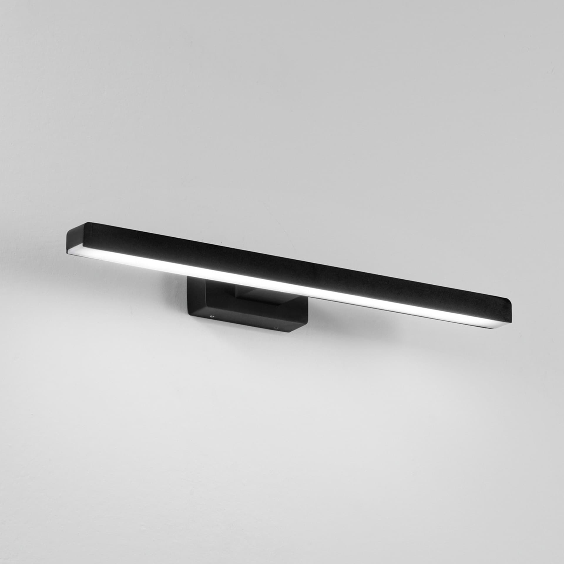 PLAFONIERA LED LANCER NERA IN METALLO 10W 400MM - 2