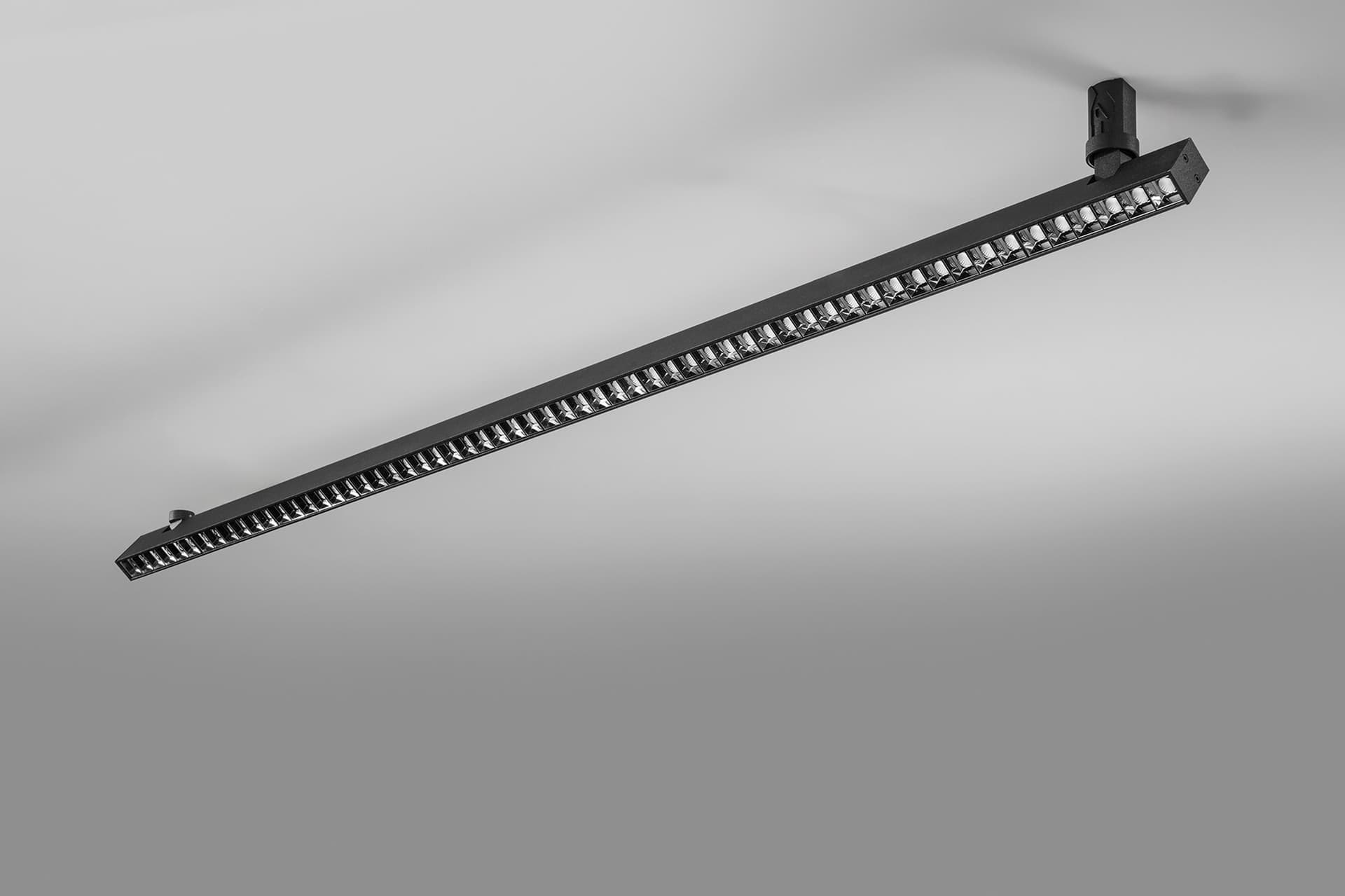 Applique Moderna LED 24W Lineare Nera 108CM - 2