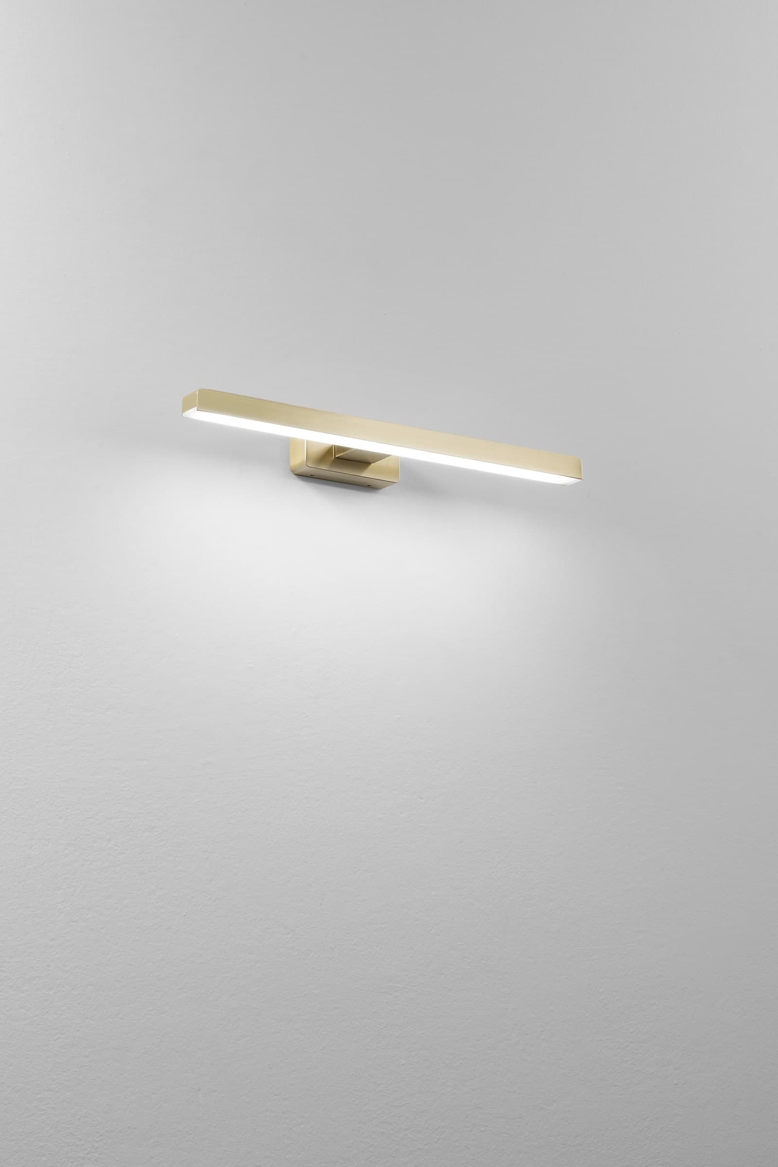 PLAFONIERA LED LANCER ORO SATIN. IN METALLO 10WDOB 400MM - 2