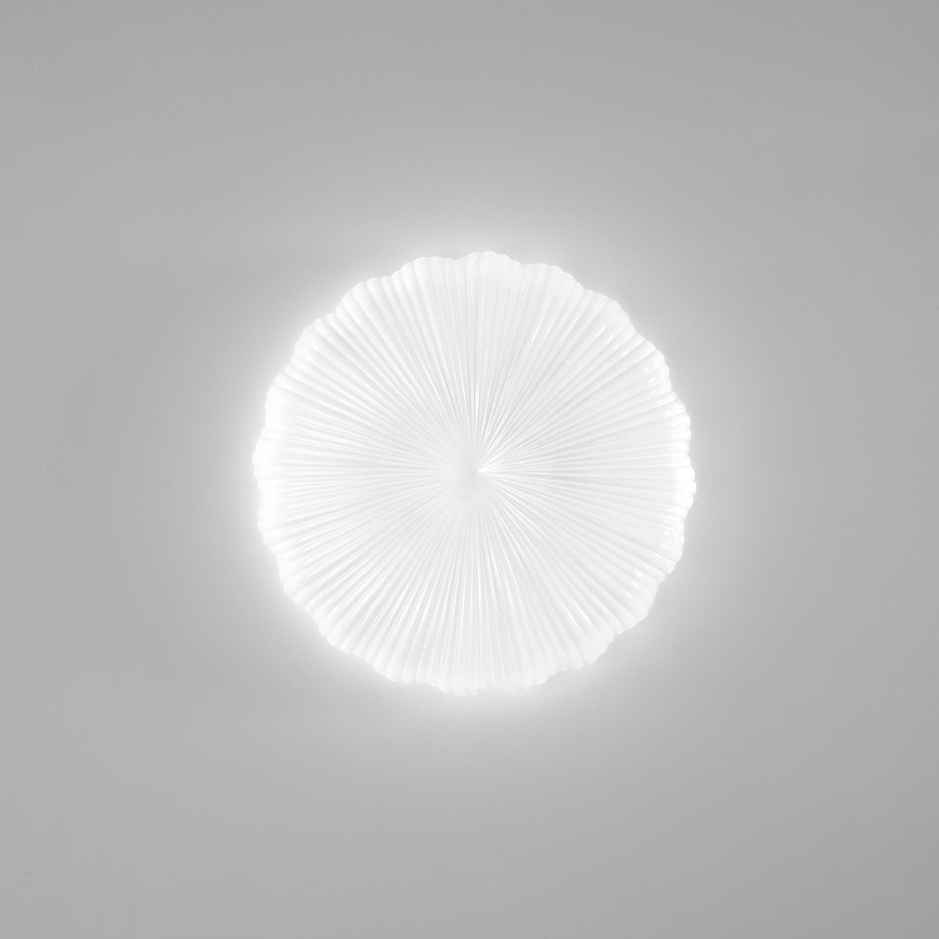 PLAFONIERA LED SPRING BIANCA 40W 3900LM CCT WI-FI CON TELECOMANDO 50,5X50,5X11CM - 2