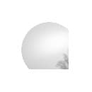 Specchio Bagno LED Design Semicircolare CCT 2 Misure - 3