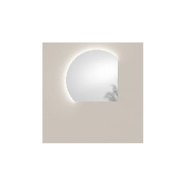 Specchio Bagno LED Design Semicircolare CCT 2 Misure - 4