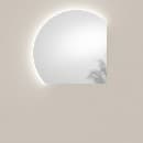 Specchio Bagno LED Design Semicircolare CCT 2 Misure - 4