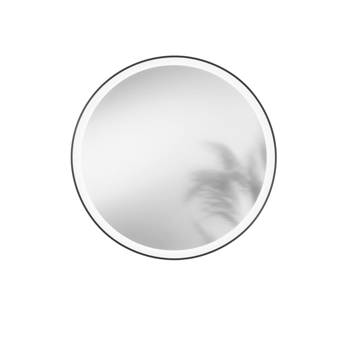 Specchio Bagno Design 80cm LED Touch Oro o Nero - 3