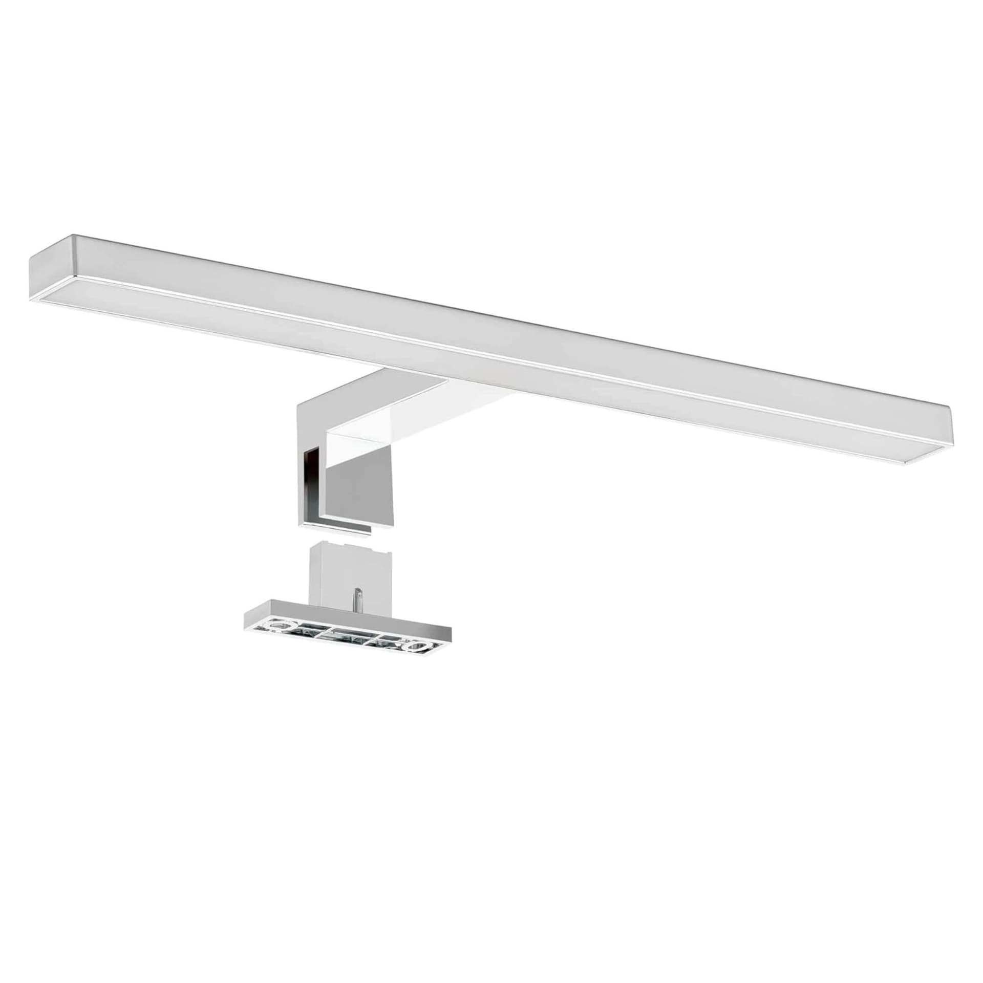 Mobile bagno sospeso Specchio e Lampada - Salvia 60 80 100 Krea - 9