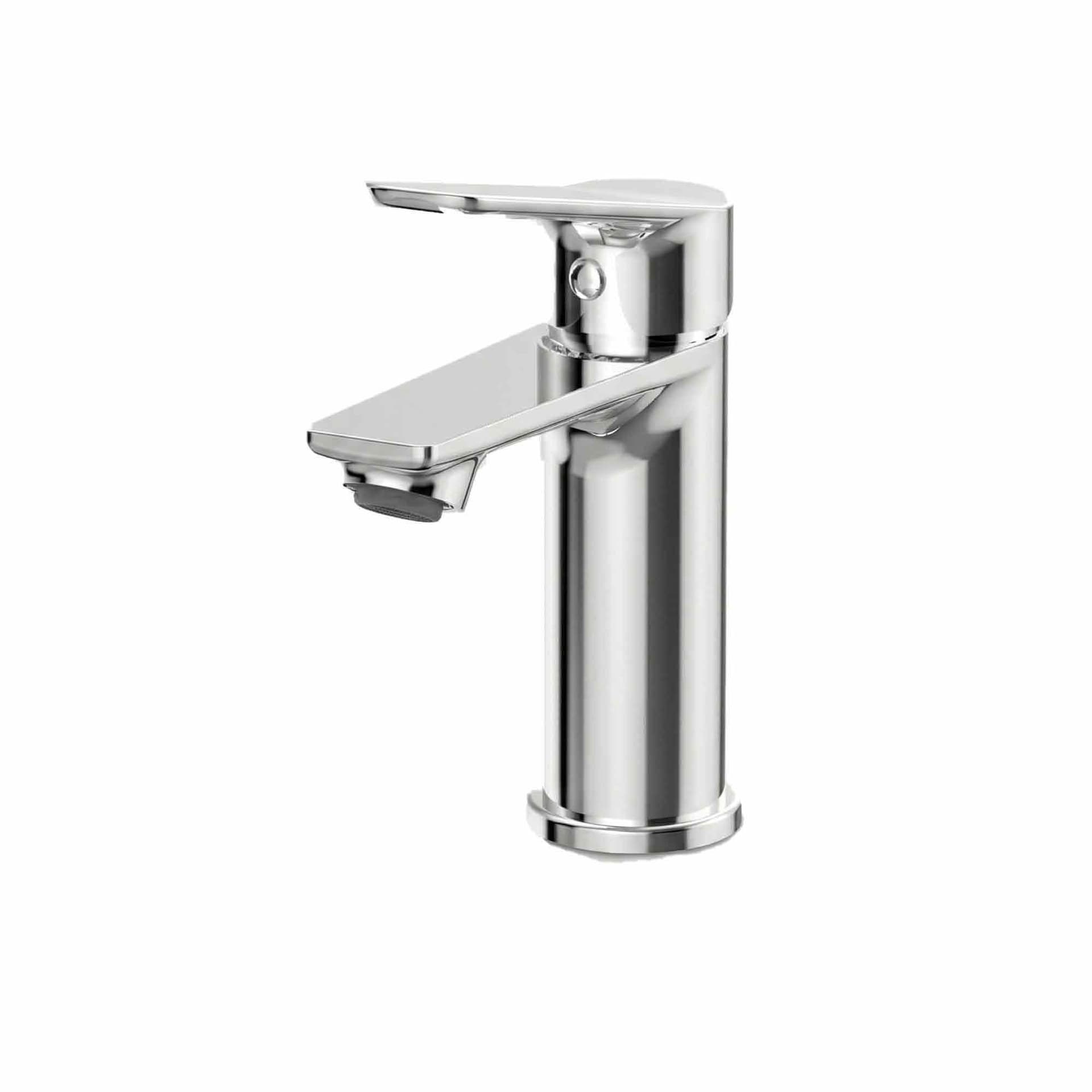 Miscelatore Lavabo Cromato con Piletta Serie MIO - 2