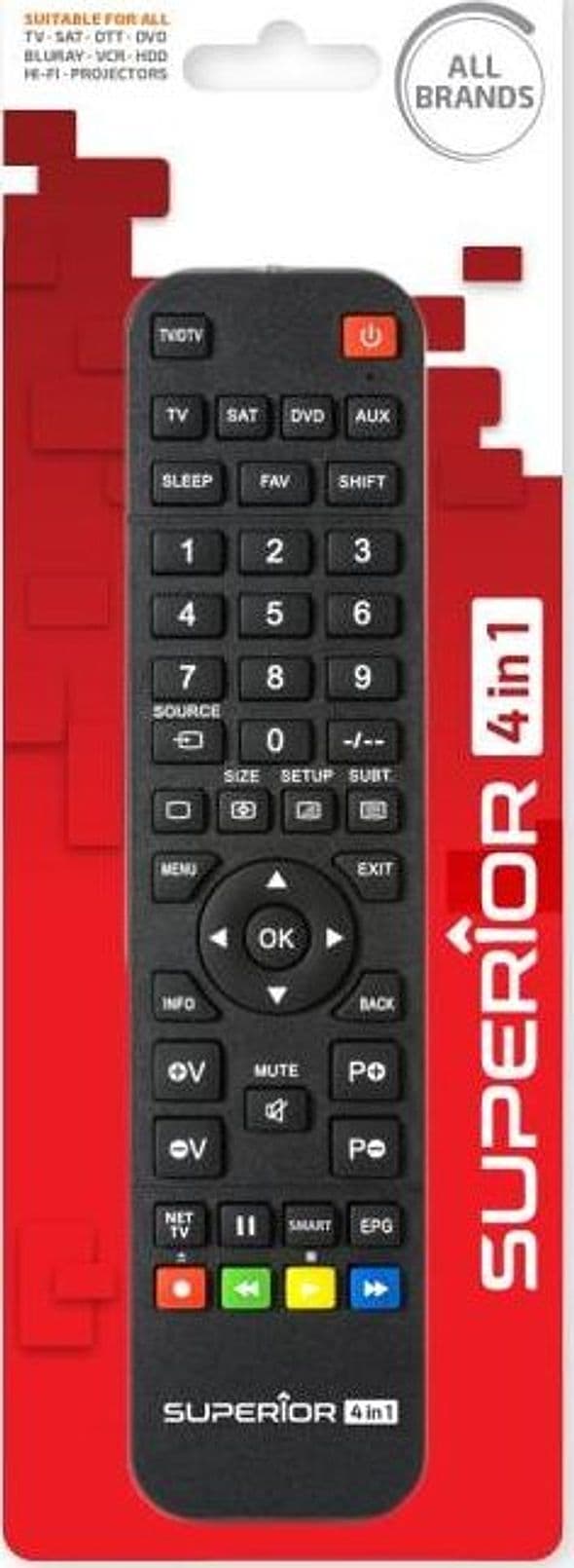 Superior Telecomando Universale 4 in 1 Light - 5