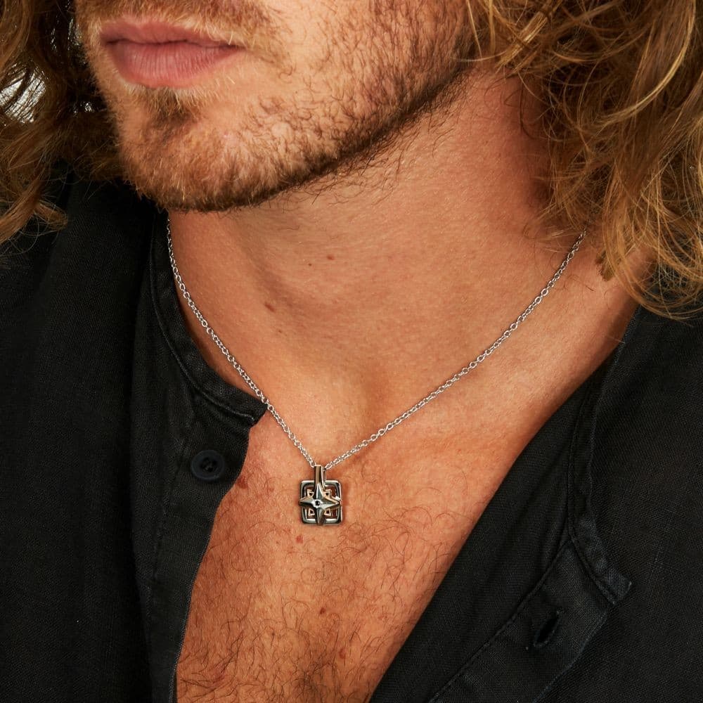 Collana Morellato Versilia Uomo Acciaio Silver Rose Gold (SAHB13) - 5