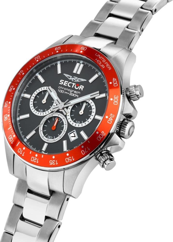 Sector 230 – Orologio Uomo Cronografo Rosso / Grigio (R3273661036) - 2