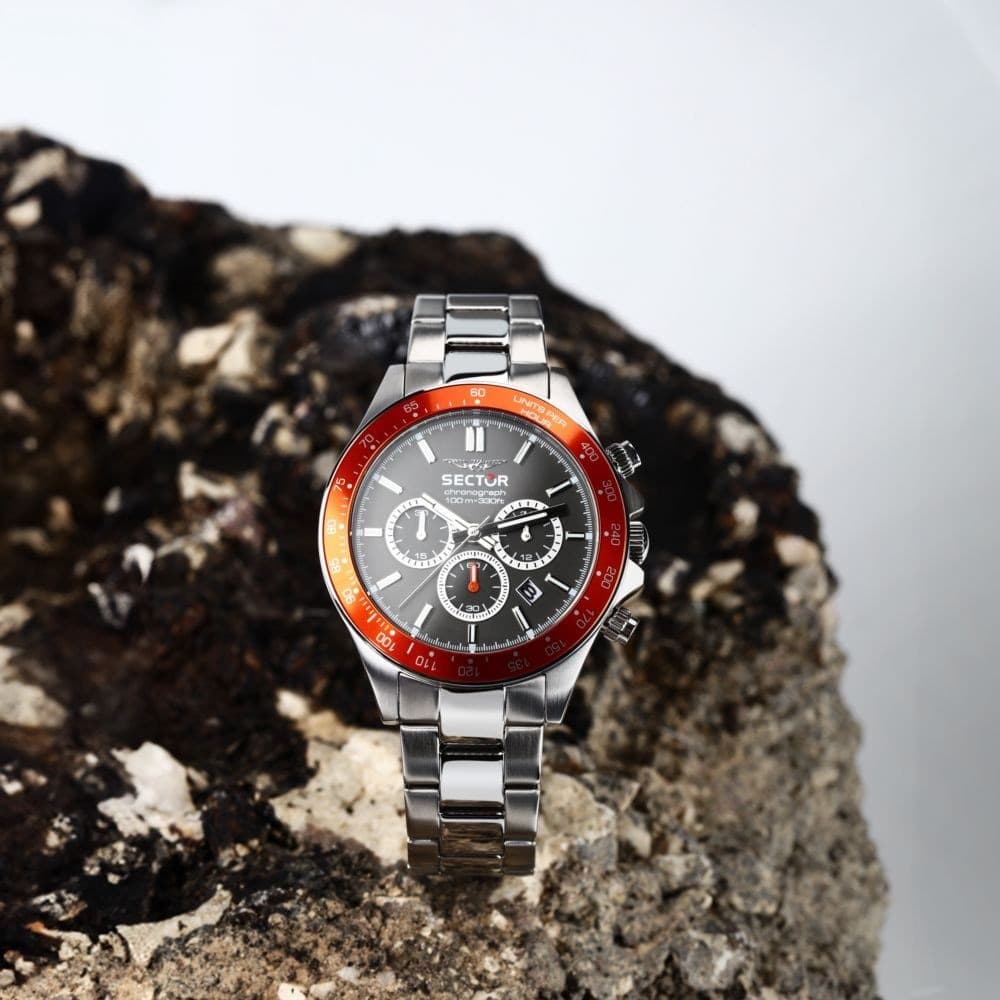 Sector 230 – Orologio Uomo Cronografo Rosso / Grigio (R3273661036) - 6