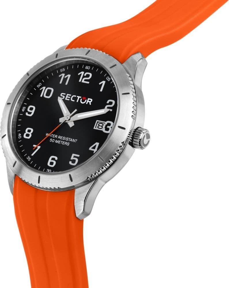 Sector 270 – Orologio Uomo Acciaio con Cinturino Arancione (R3251578017) - 2
