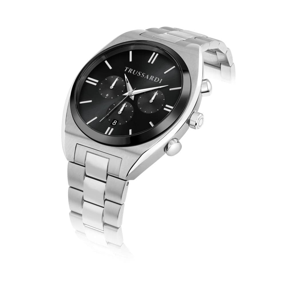 Trussardi Metropolitan – Orologio Uomo Multifunzionale Nero (R2453159002) - 2
