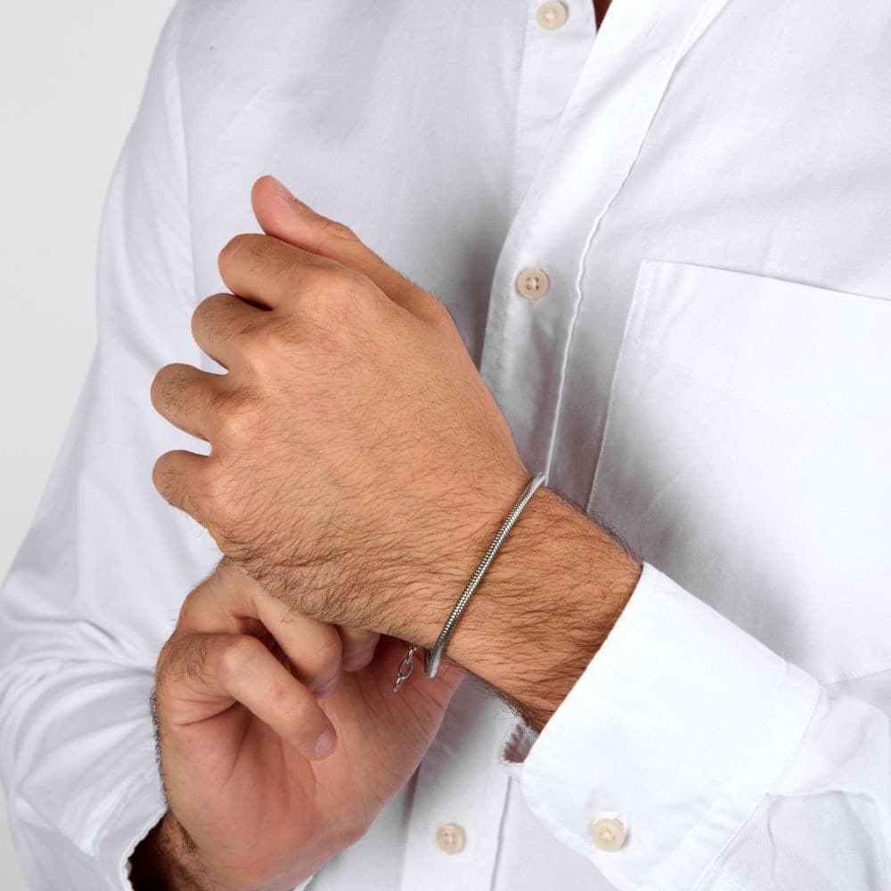 Sector Basic – Bracciale Uomo Silver in Acciaio (SZS118) - 5