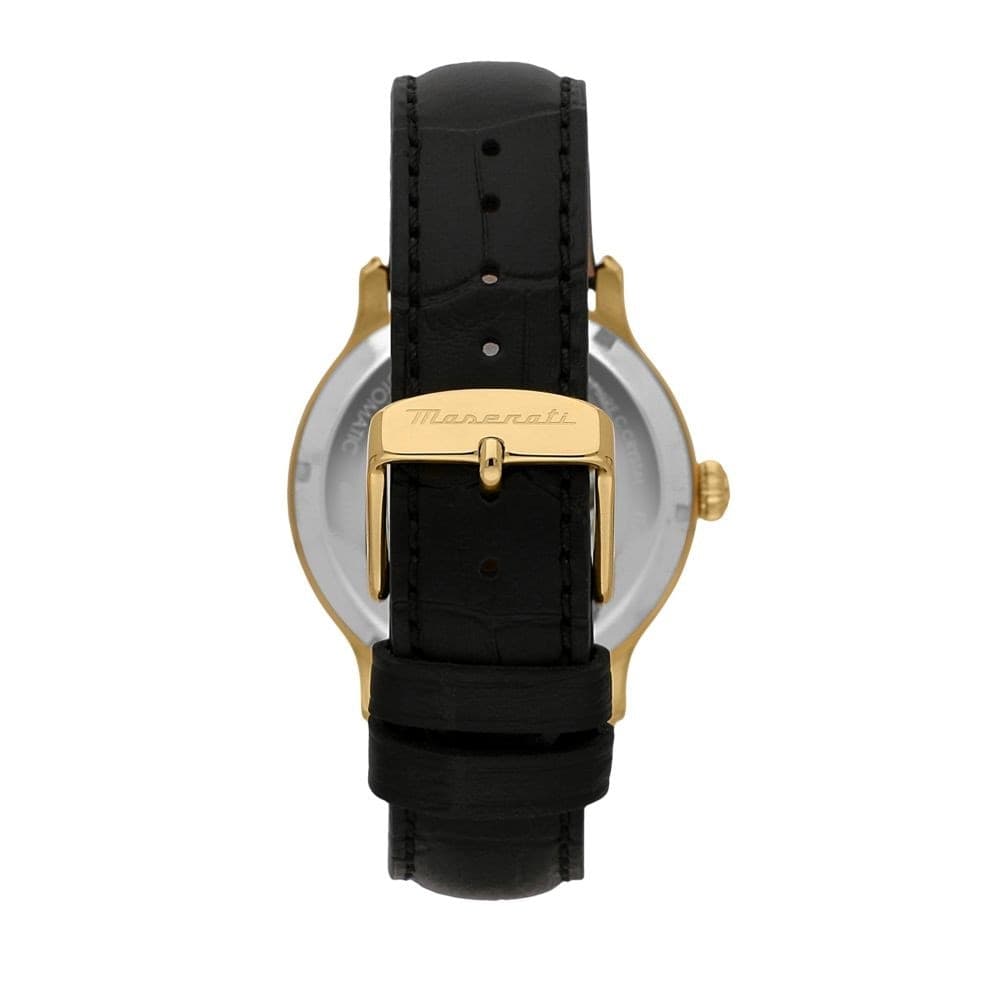 Maserati Epoca – Orologio Uomo Automatico Gold Nero (R8821118011) - 5