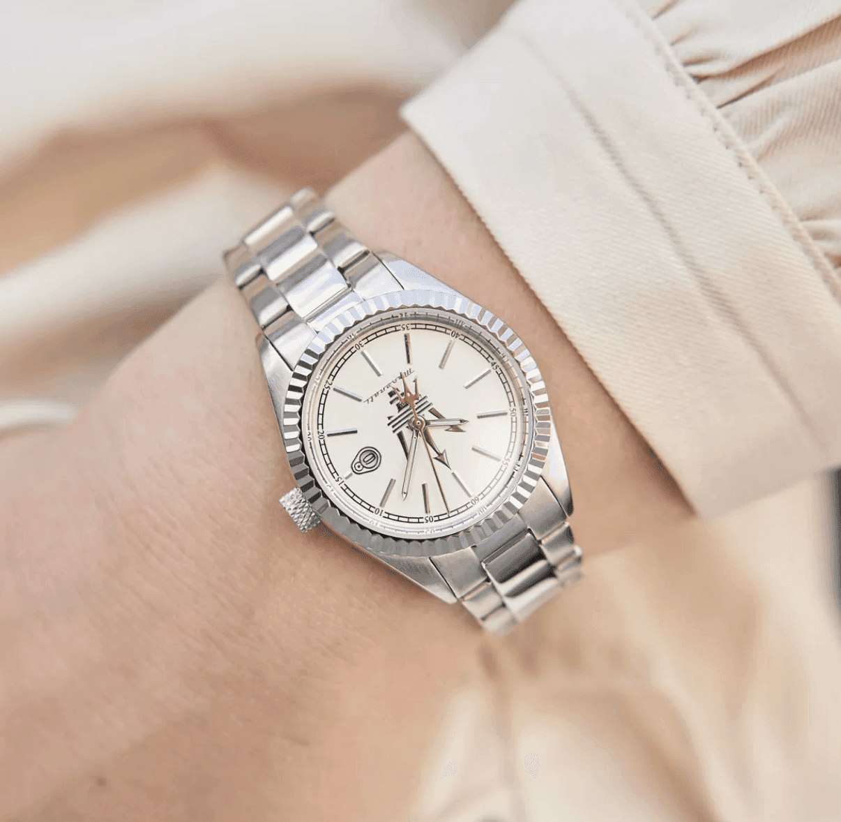 Maserati Competizione – Orologio Donna Silver Acciaio (R8853100511) - 3