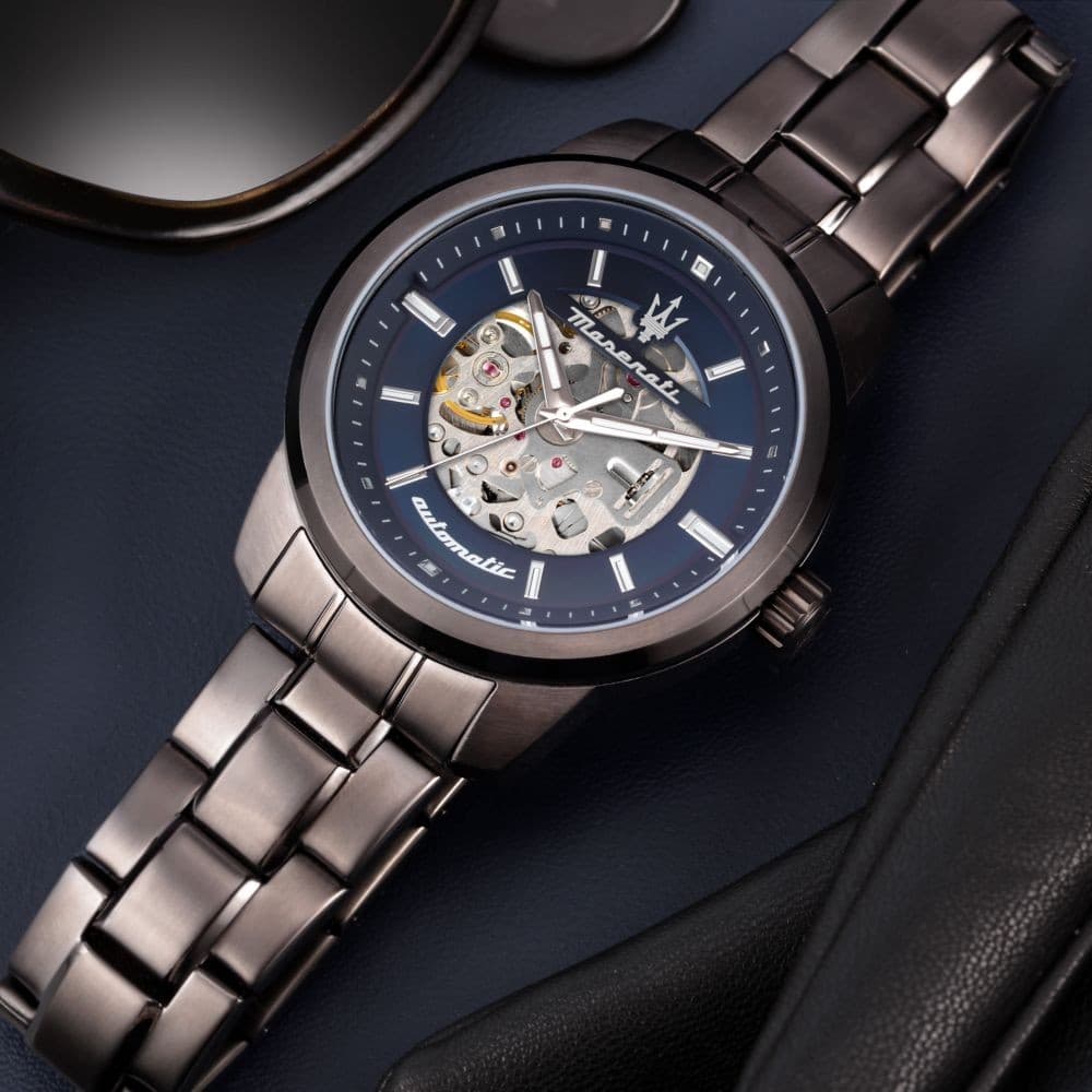 Maserati Successo – Orologio Uomo Automatico Quadrante Blu (R8823121001) - 6