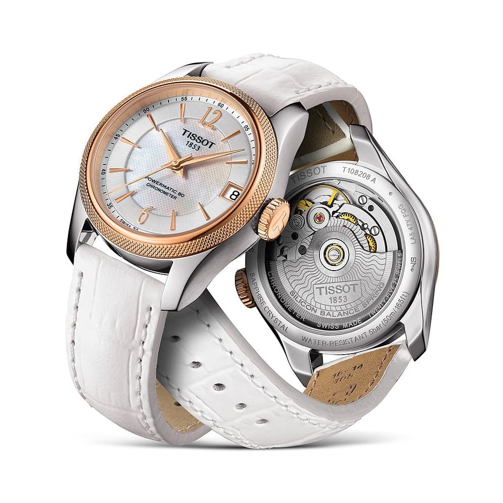 Tissot Ballade – Orologio Donna Automatico Oro Rosa (T1082082611700) - 2
