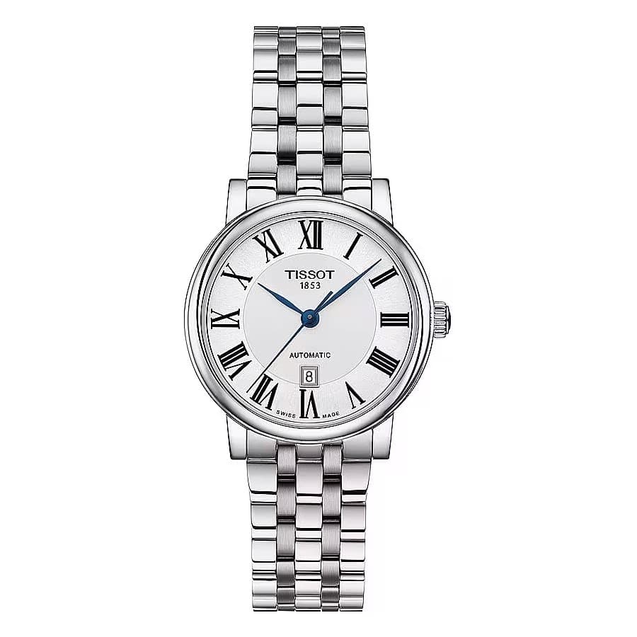 Tissot Carson Automatic – Orologio Donna Silver con Bracciale in Acciaio (T1222071103300) - 2