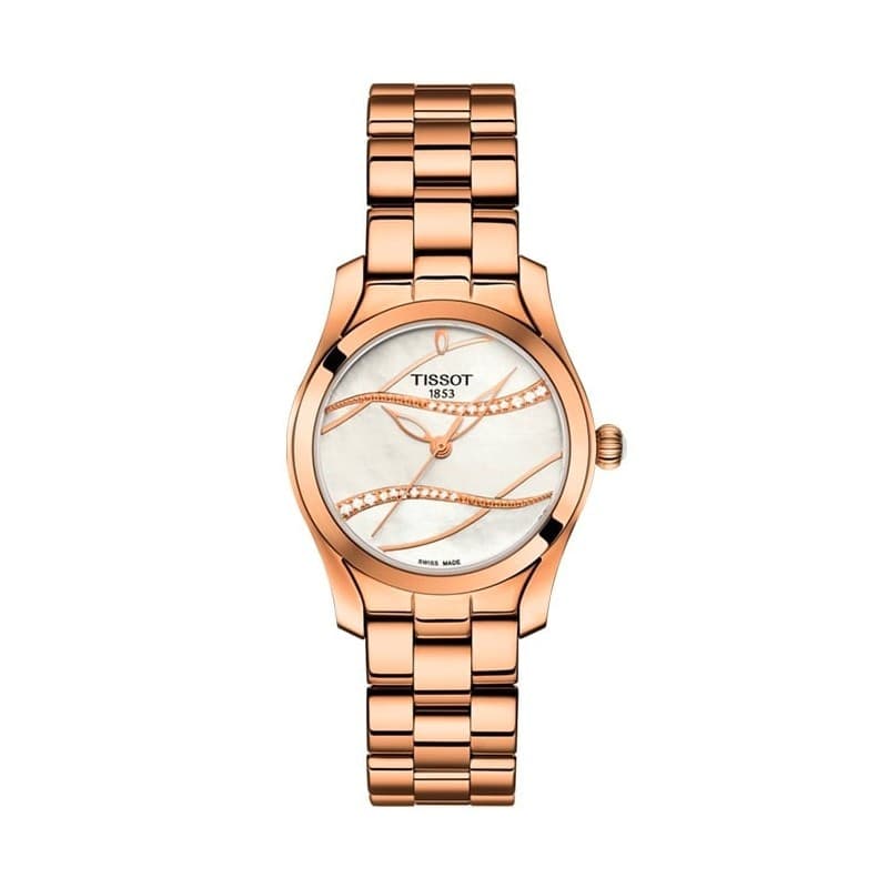 Tissot T-Wave Donna Madreperla Oro Rosa (T1122103311100) - 2