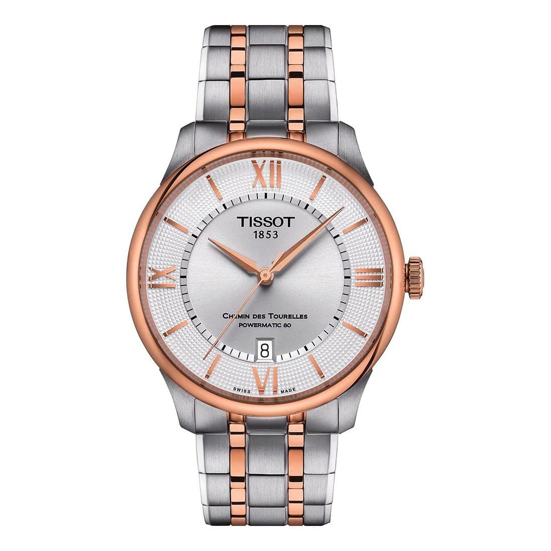Tissot Chemin des Tourelles Uomo Silver Rosa (T1398072203800) - 2