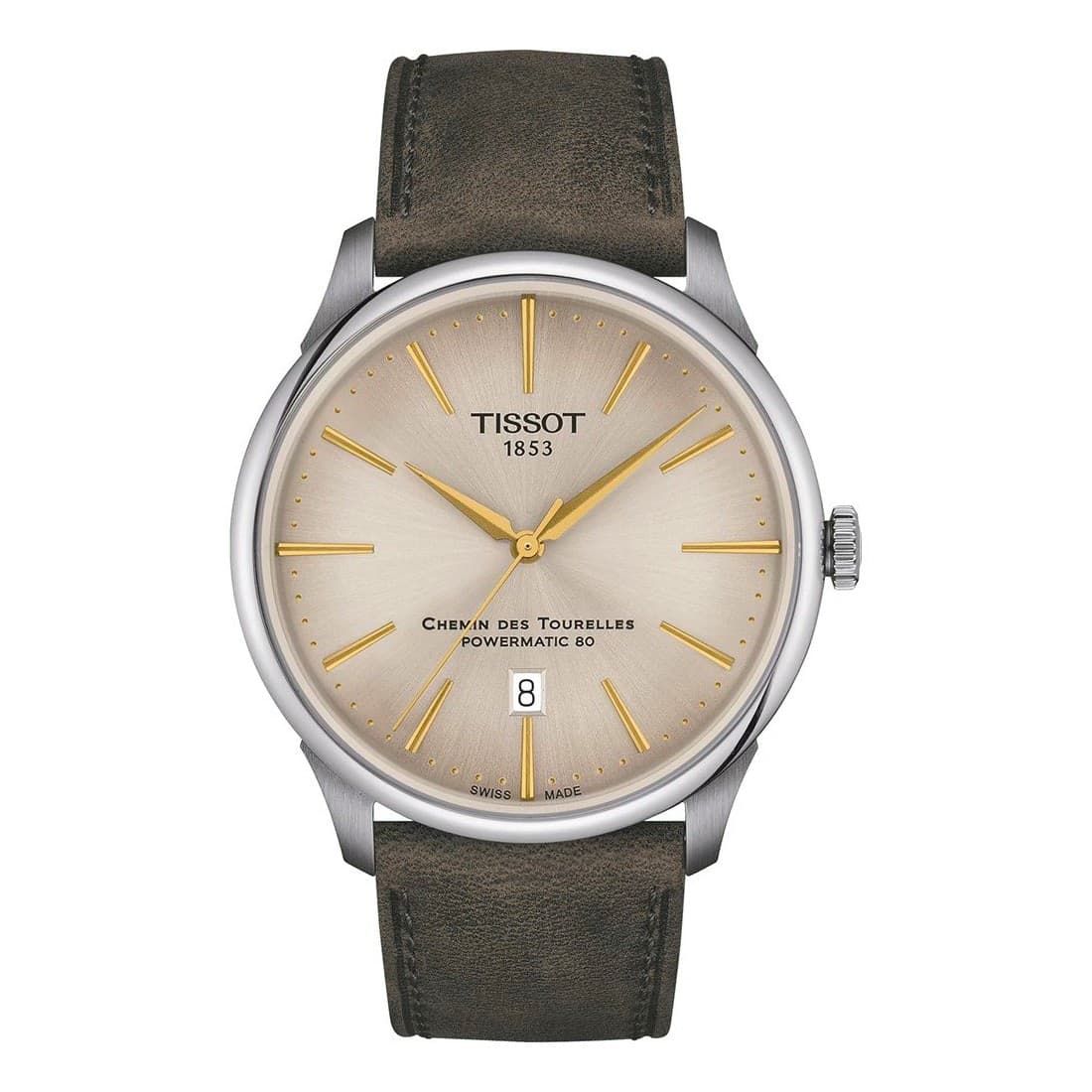 Tissot Chemin des Tourelles Uomo Beige Automatico (T1394071626100)