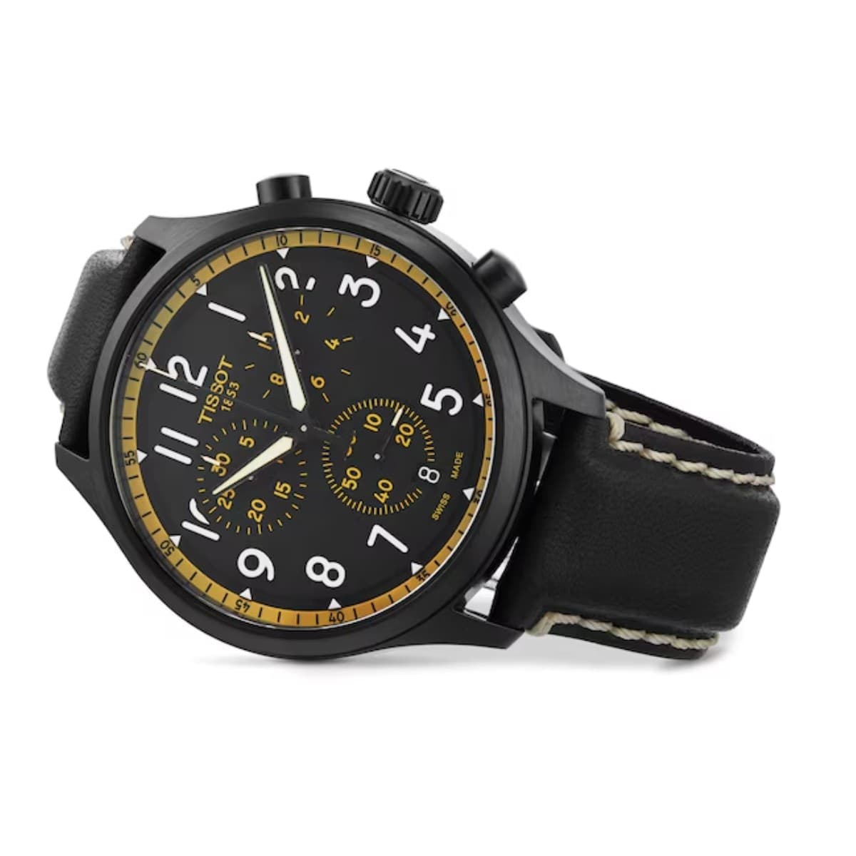 Tissot T-Sport XL Cronografo Uomo Nero con Dettagli Oro (T1166173605202) - 2