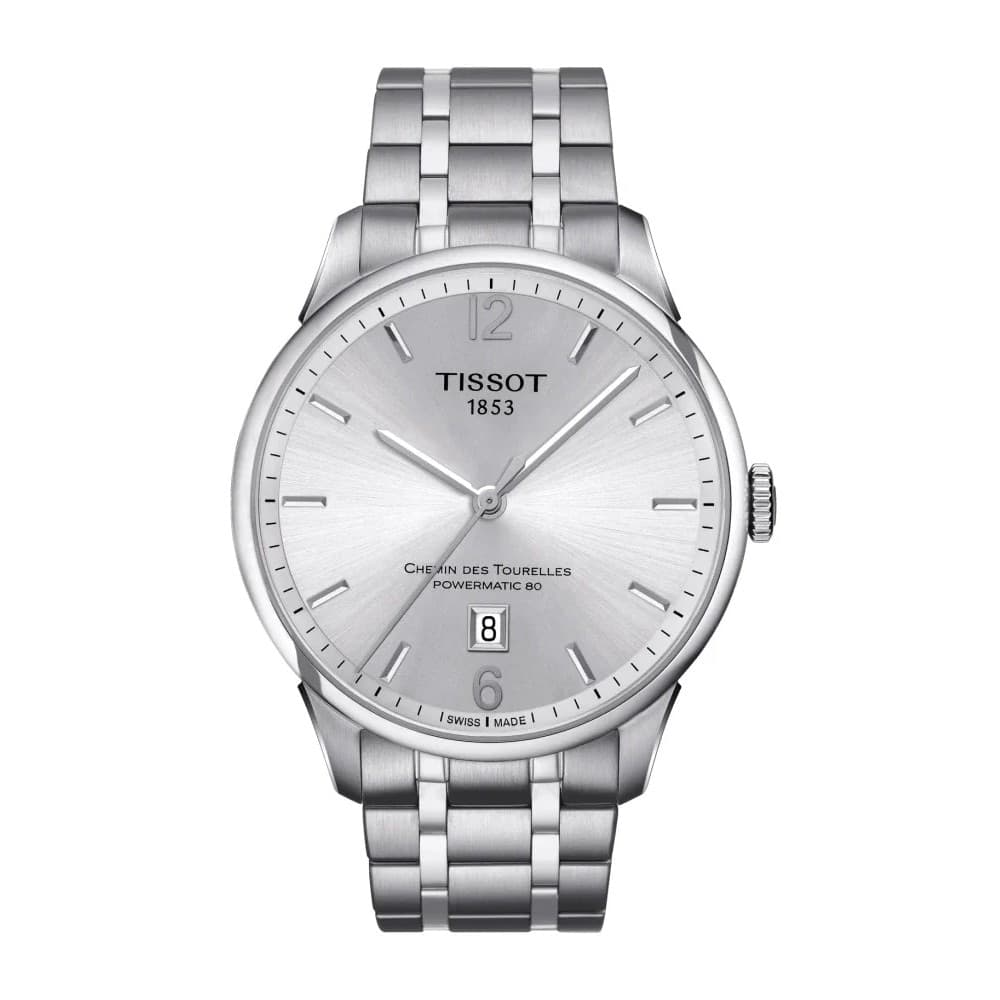 Tissot Chemin des Tourelles Uomo Silver Automatico (T0994071103700)