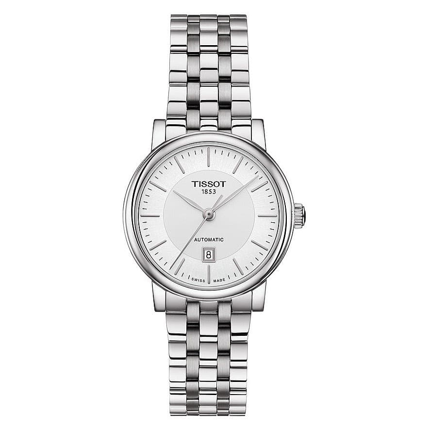 Tissot Carson Premium Donna Silver Automatico (T1222071103100)