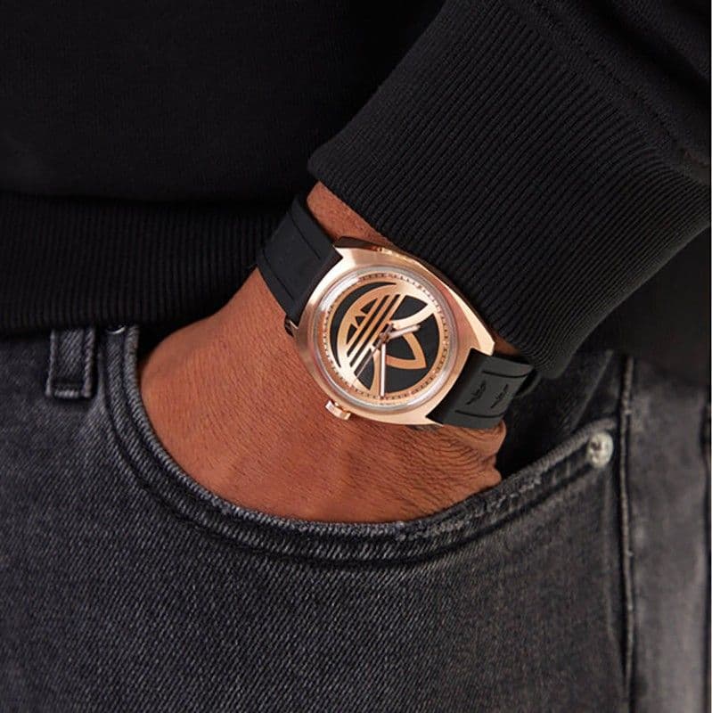 Adidas Edition One – Orologio Unisex Nero e Rose Gold (AOFH23013) - 4