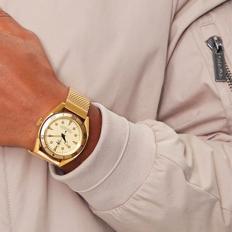 Adidas Fashion Edition Two – Orologio Oro con Maglia Milano (AOFH22004) - 5