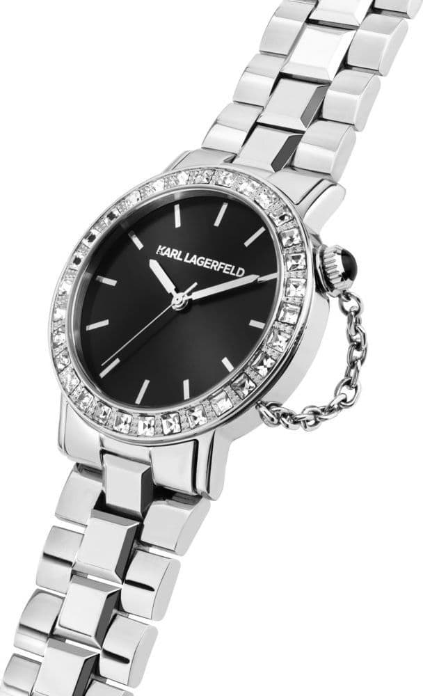 Karl Lagerfeld Orologio Donna Silver Nero (R0553100507) - 2