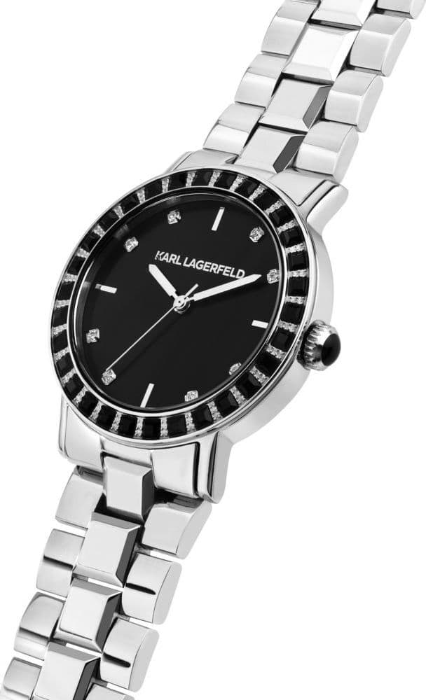 Karl Lagerfeld Orologio Donna Silver Nero (R0553100510) - 2