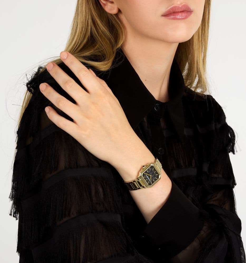 Karl Lagerfeld Orologio Donna Oro Square (R0553102508) - 5