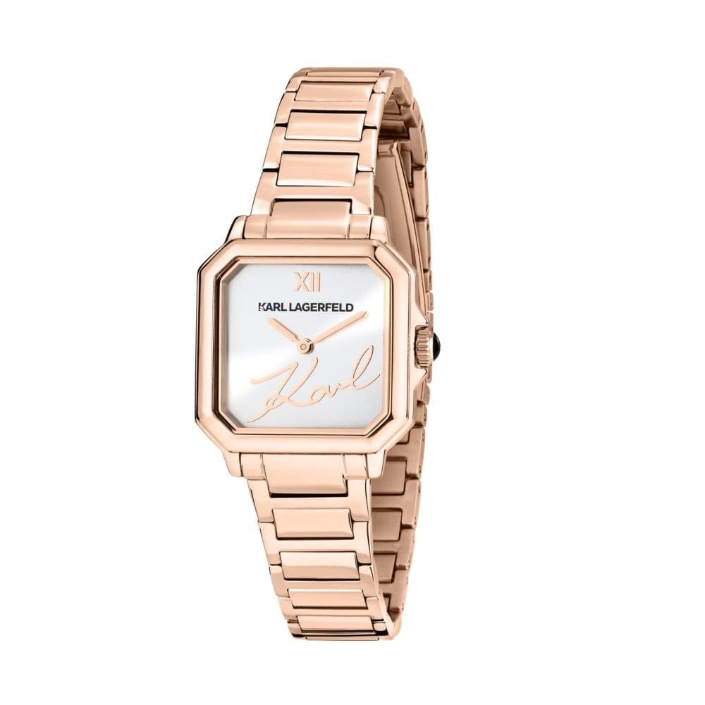 Karl Lagerfeld Orologio Donna Oro Rosa Square (R0553102509)