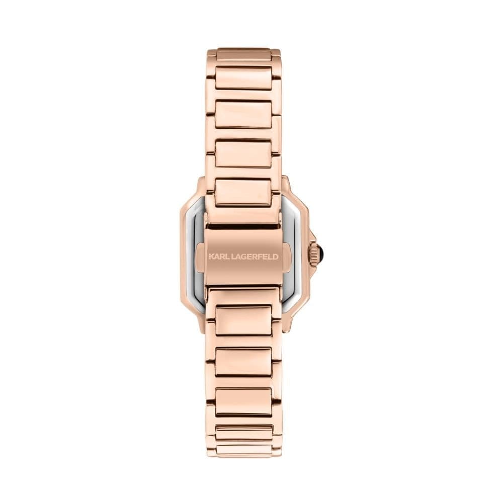 Karl Lagerfeld Orologio Donna Oro Rosa Square (R0553102509) - 4