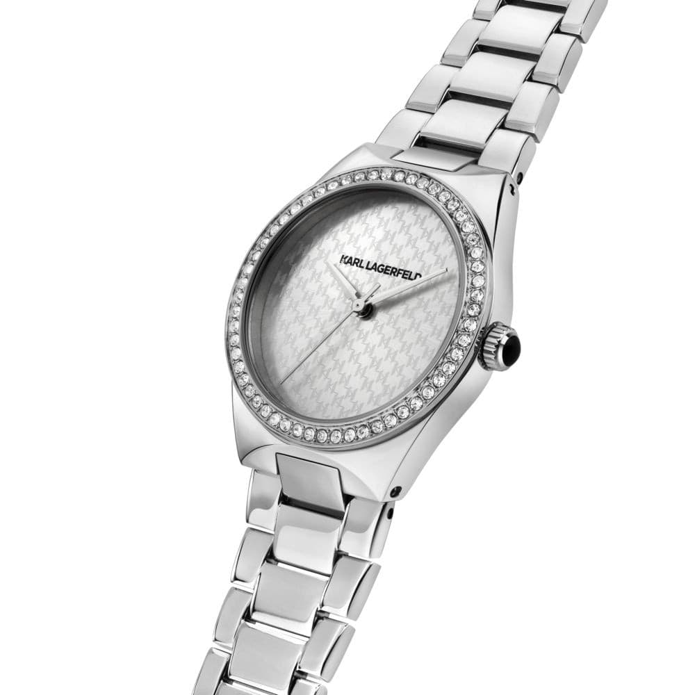 Karl Lagerfeld Orologio Donna Hamburg Silver Acciaio (R0553105509) - 2