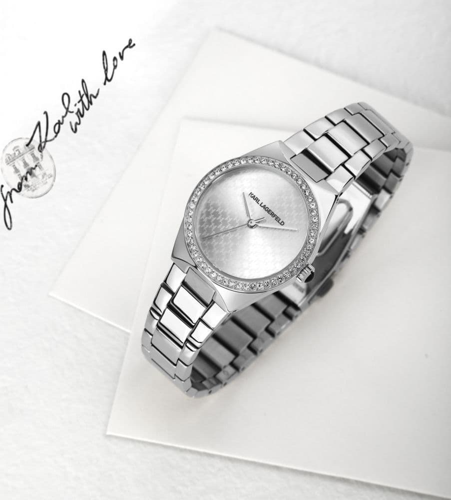 Karl Lagerfeld Orologio Donna Hamburg Silver Acciaio (R0553105509) - 6