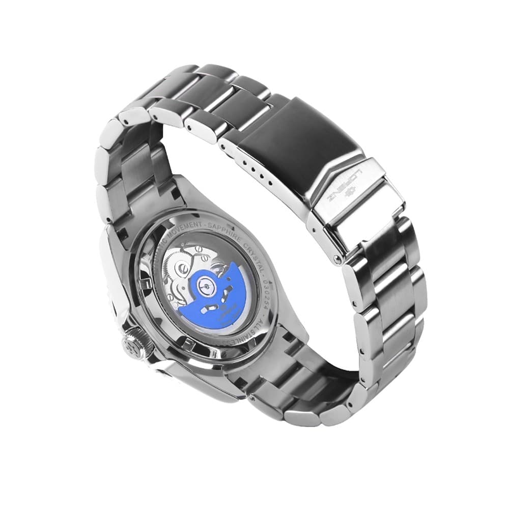 Orologio LORENZ uomo Tako Automatico Special Edition nero / blu - 2