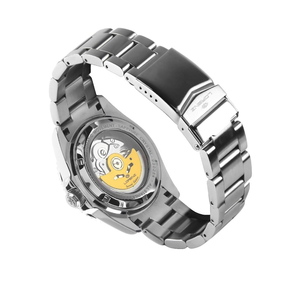 Orologio LORENZ uomo Tako Automatico Special Edition nero / giallo - 2