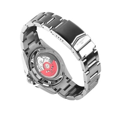 Orologio LORENZ uomo Tako Automatico Special Edition nero / rosso - 2