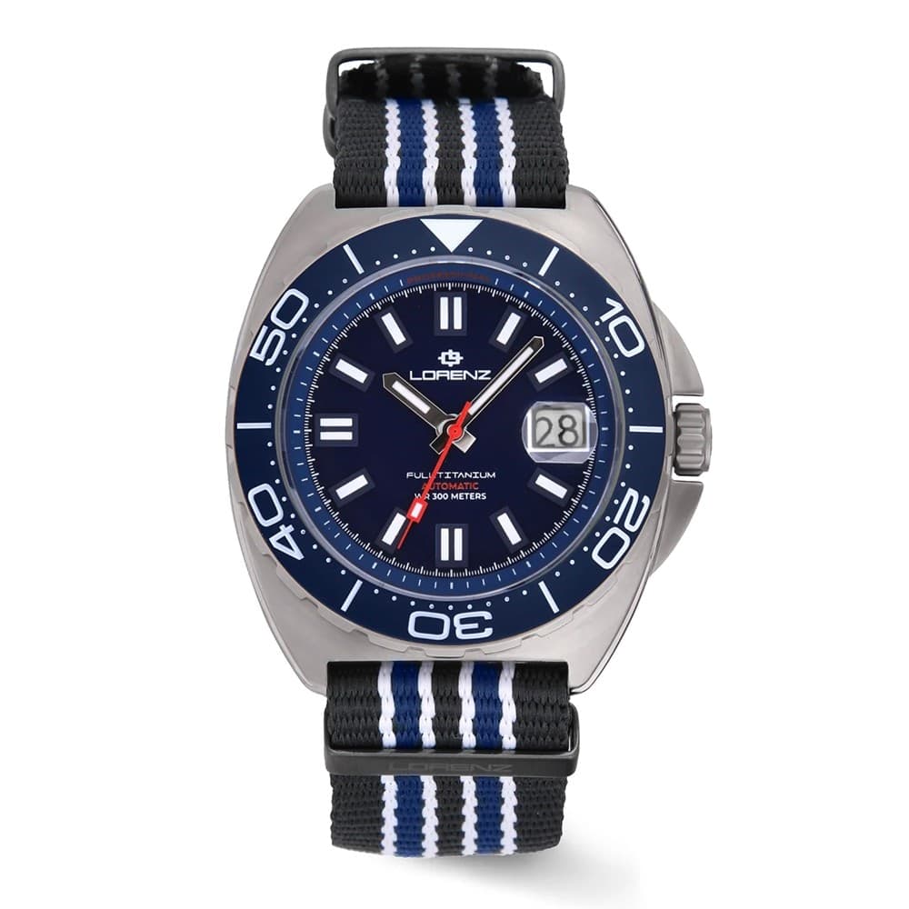 Lorenz Full Titanium – Automatico quadrante blu (30269BB) - 3