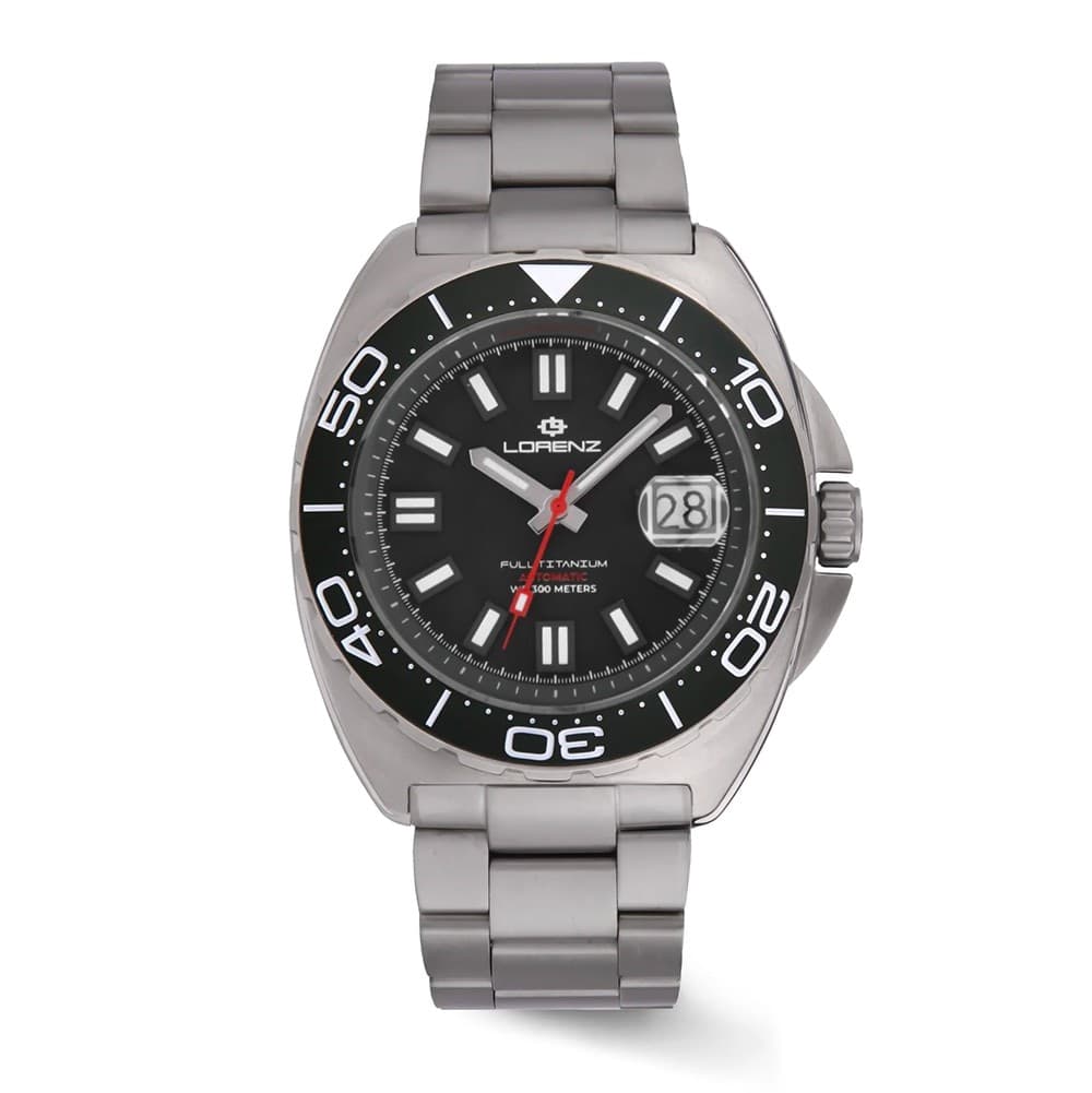 Lorenz Full Titanium – Automatico quadrante nero (30269AA)
